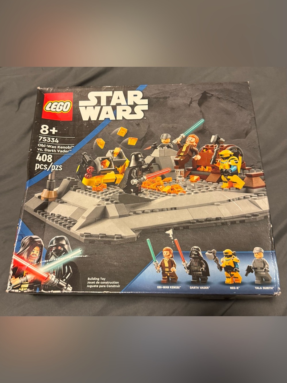 DAMAGED BOX LEGO Star Wars Obi-Wan Kenobi vs. Darth Vader 75334 Retired